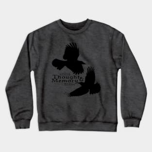 Thought and Memory Crewneck Sweatshirt